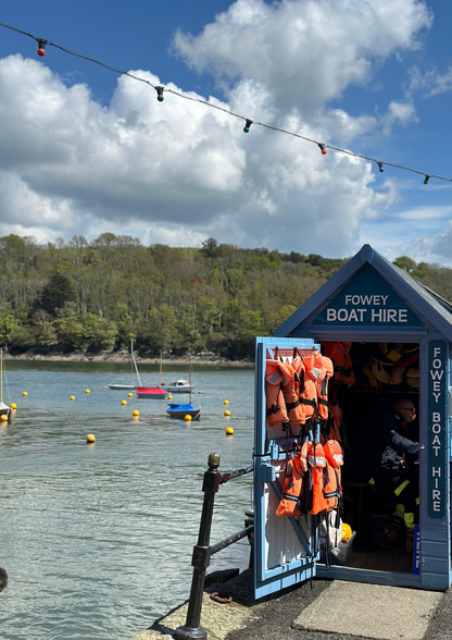 Fowey Cornwall - Colouring Book