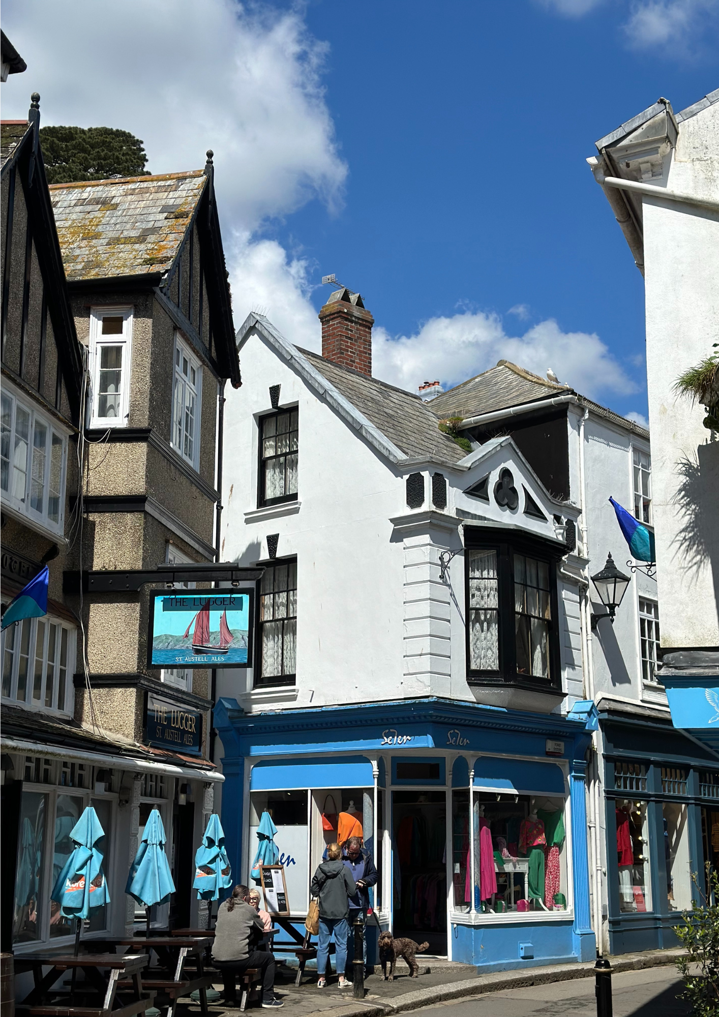 Fowey Cornwall - Colouring Book