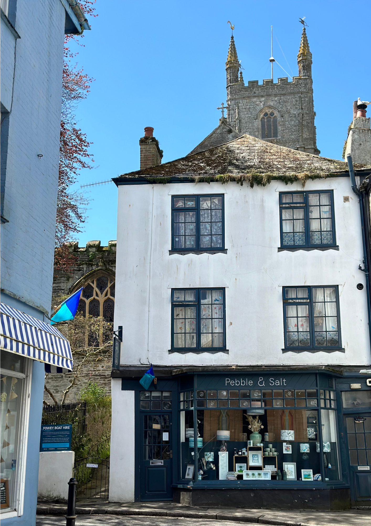 Fowey Cornwall - Colouring Book