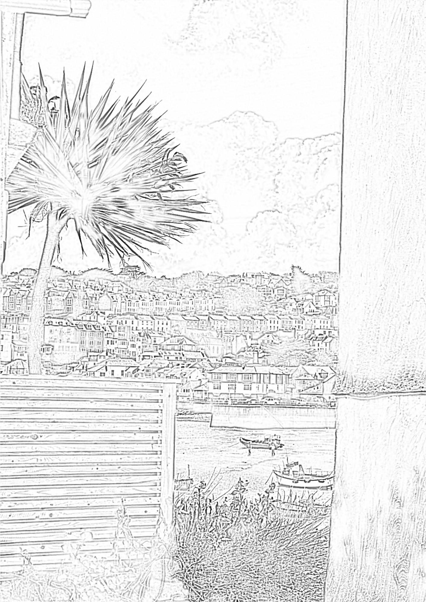 St Ives Cornwall - Colouring Book