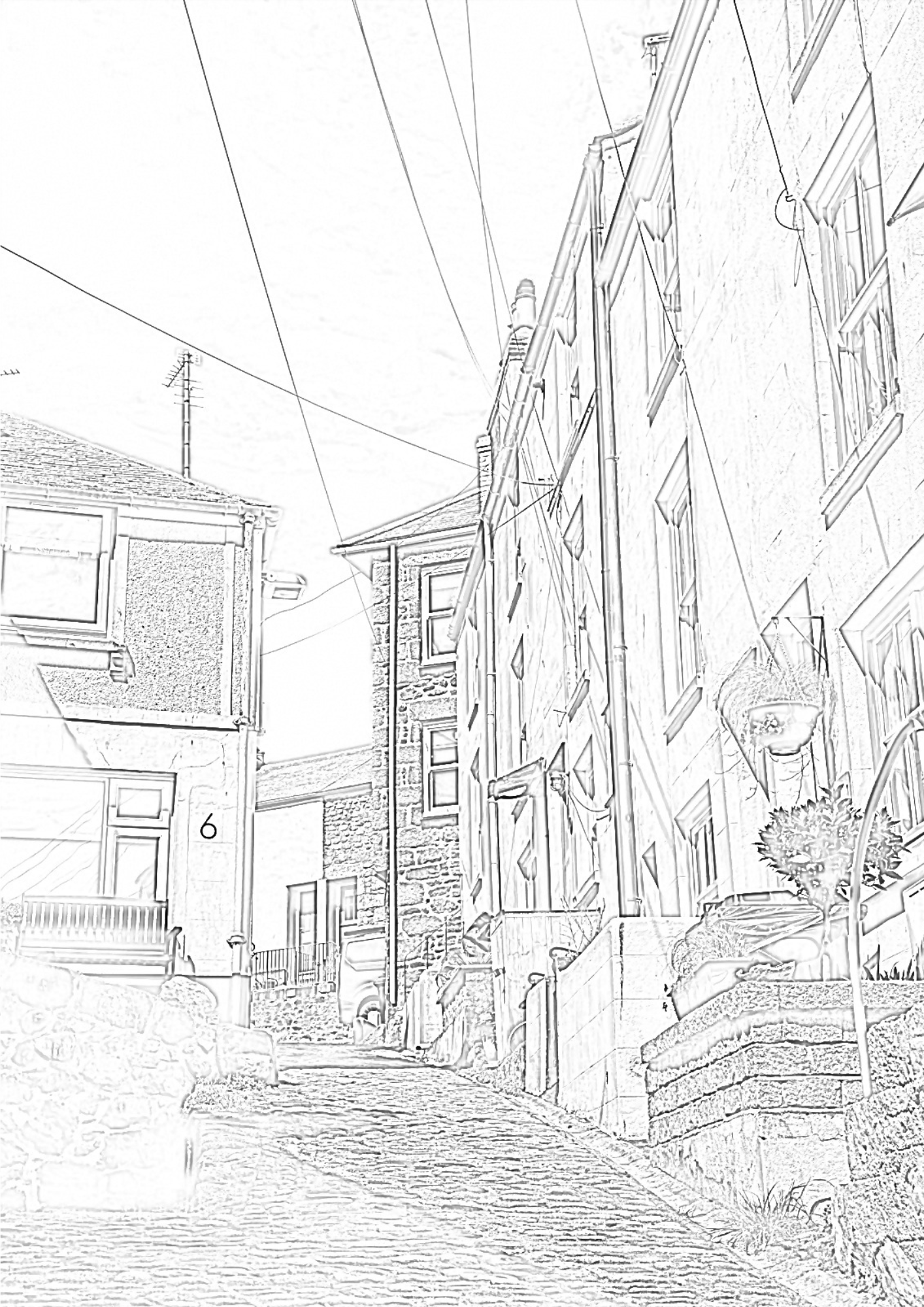 St Ives Cornwall - Colouring Book