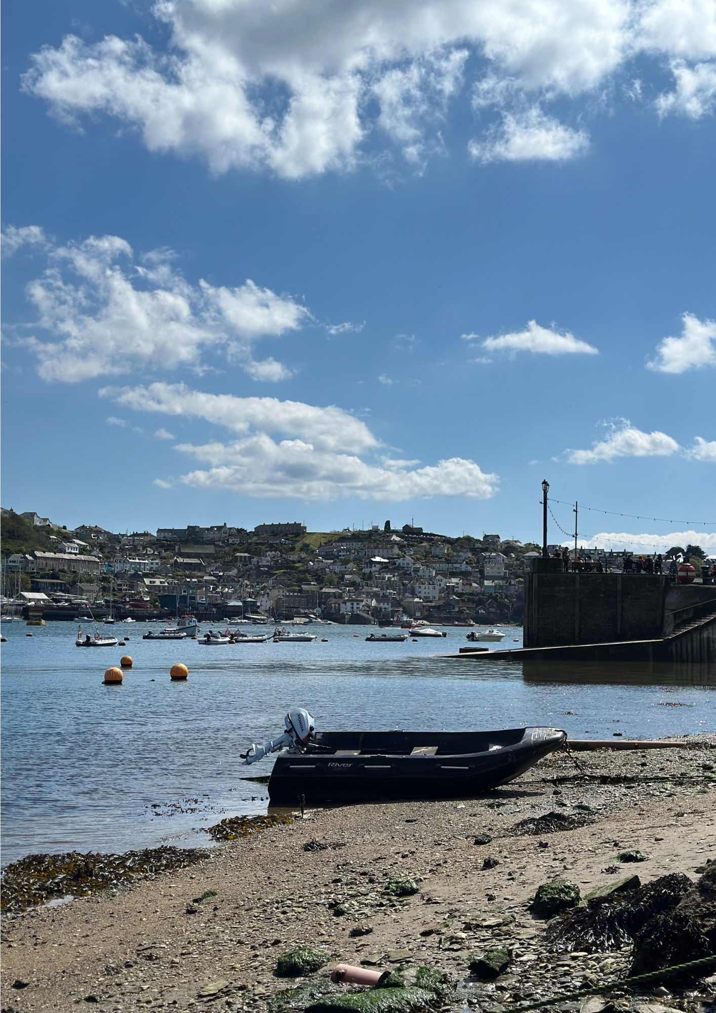 Fowey Cornwall - Colouring Book