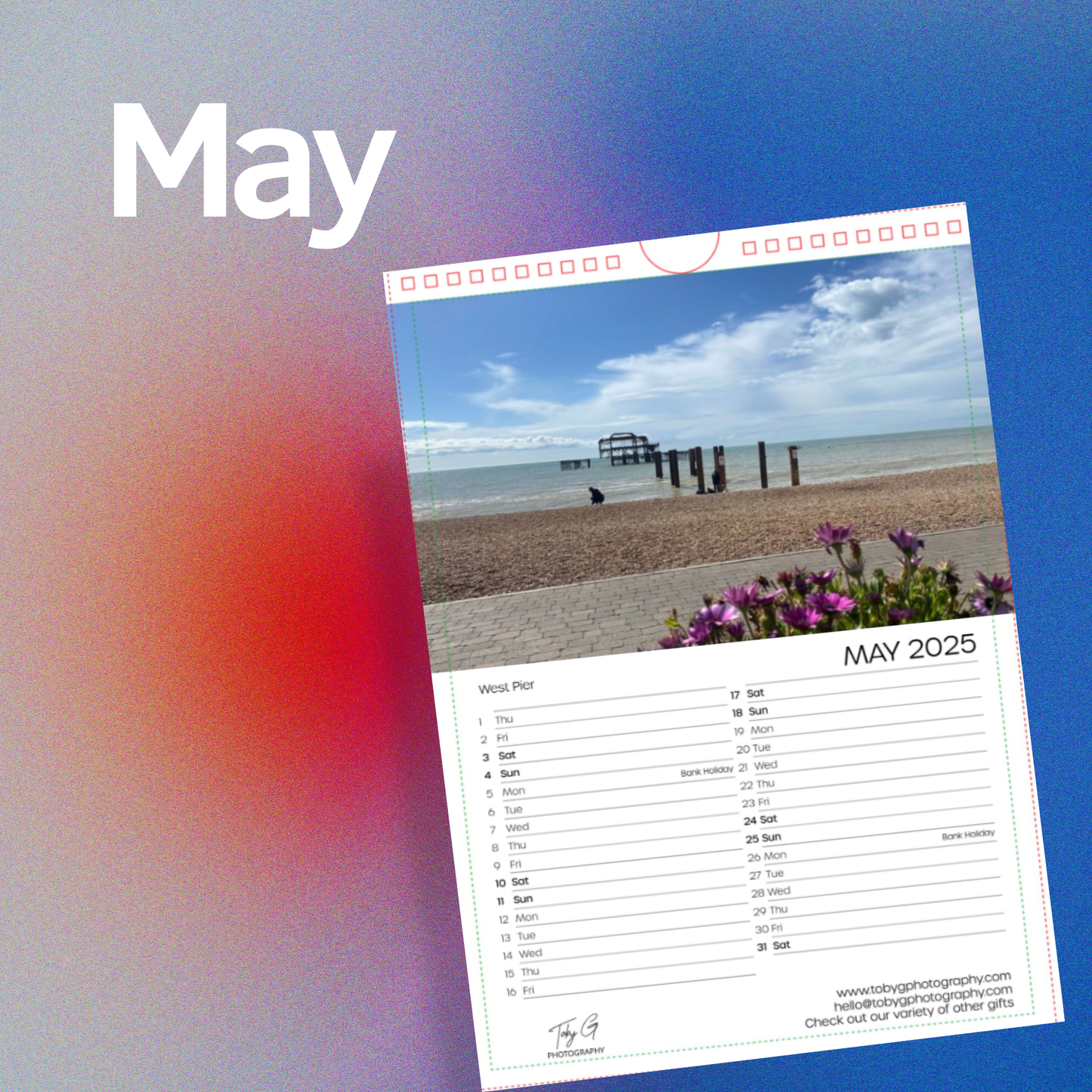 Brighton 2025 Calendar