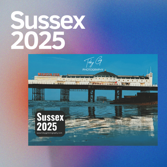 Large Sussex 2025 Calendar