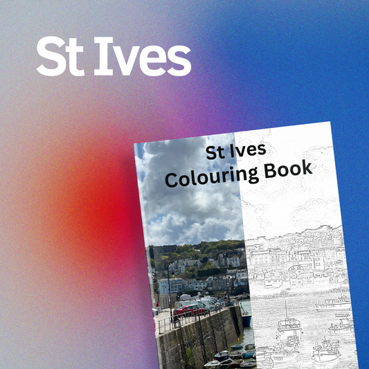 St Ives Cornwall - Colouring Book