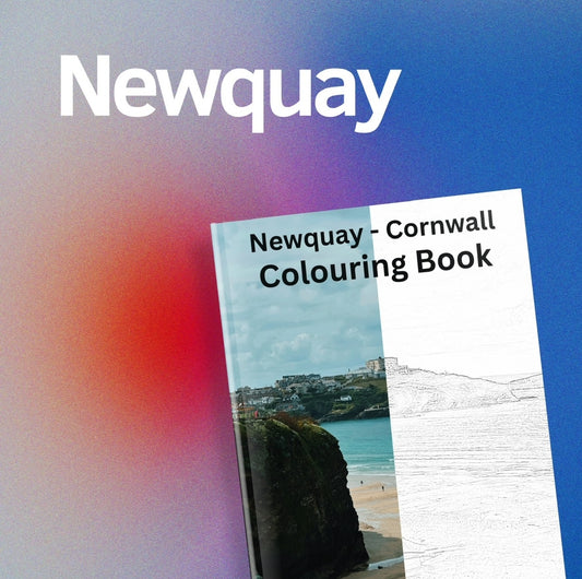 Newquay Cornwall - Colouring Book