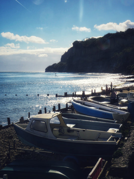 Shanklin Boats - Print