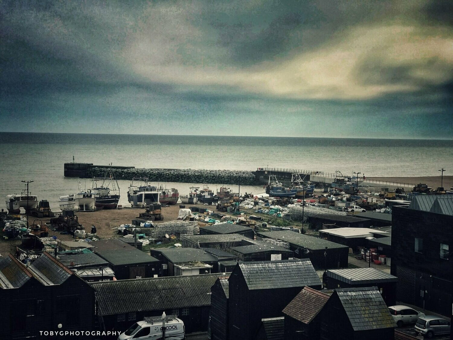 Hastings Old Town - Postcard