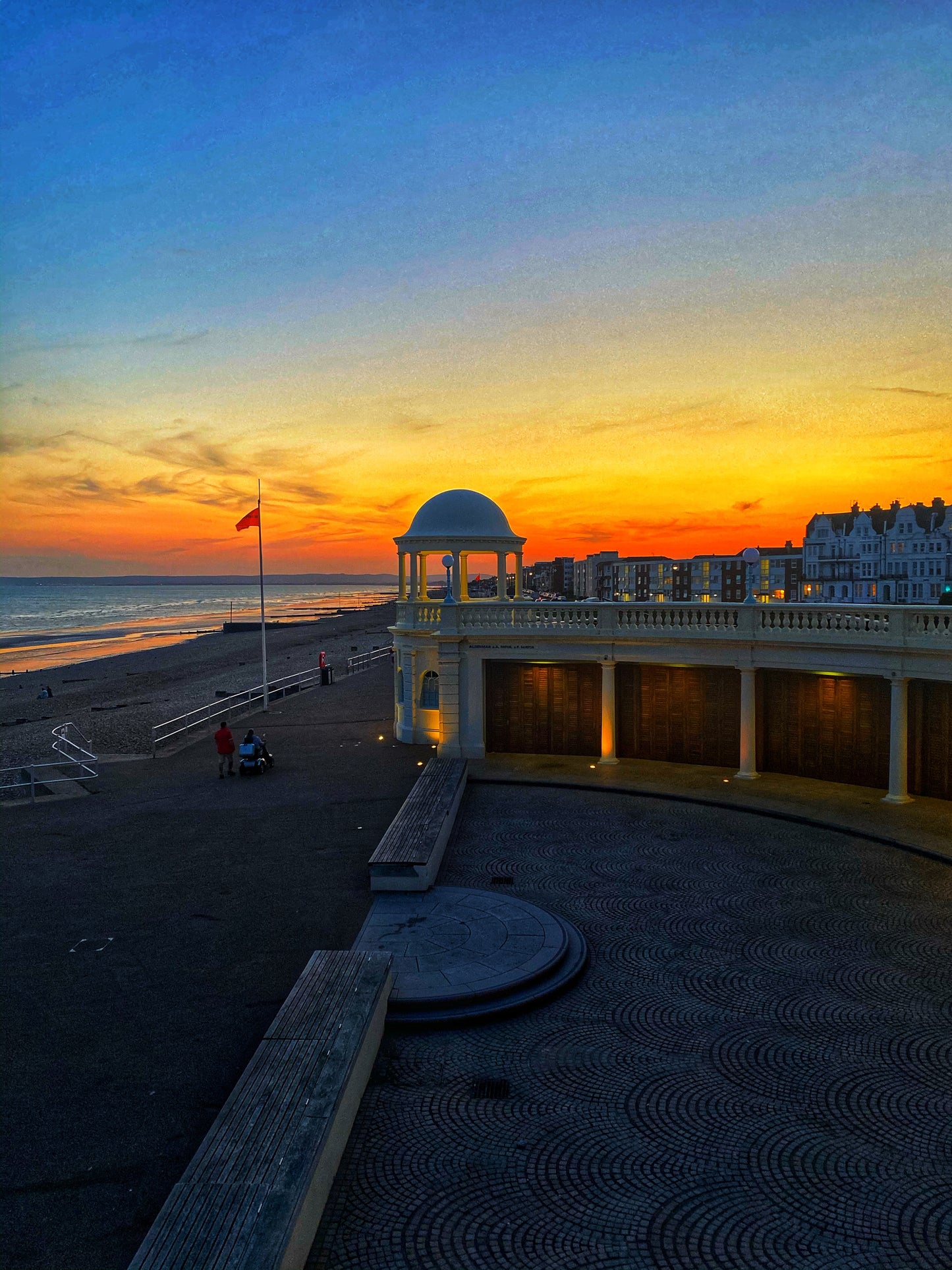 Bexhill Seafront Sunset - Print