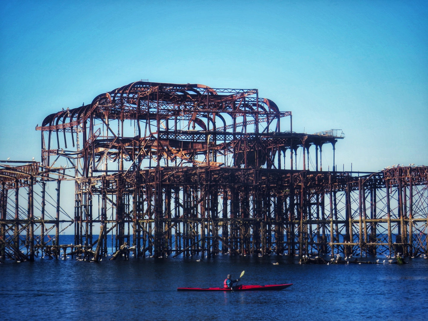 Brighton West Pier - Print