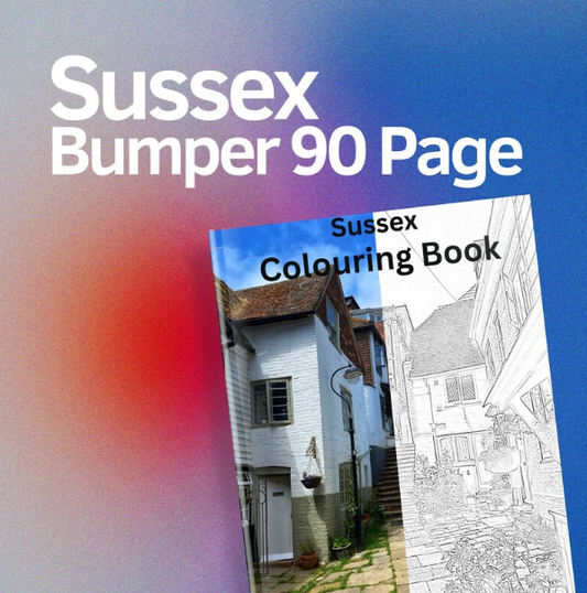 Sussex Bumper 90 Page - Colouring Book